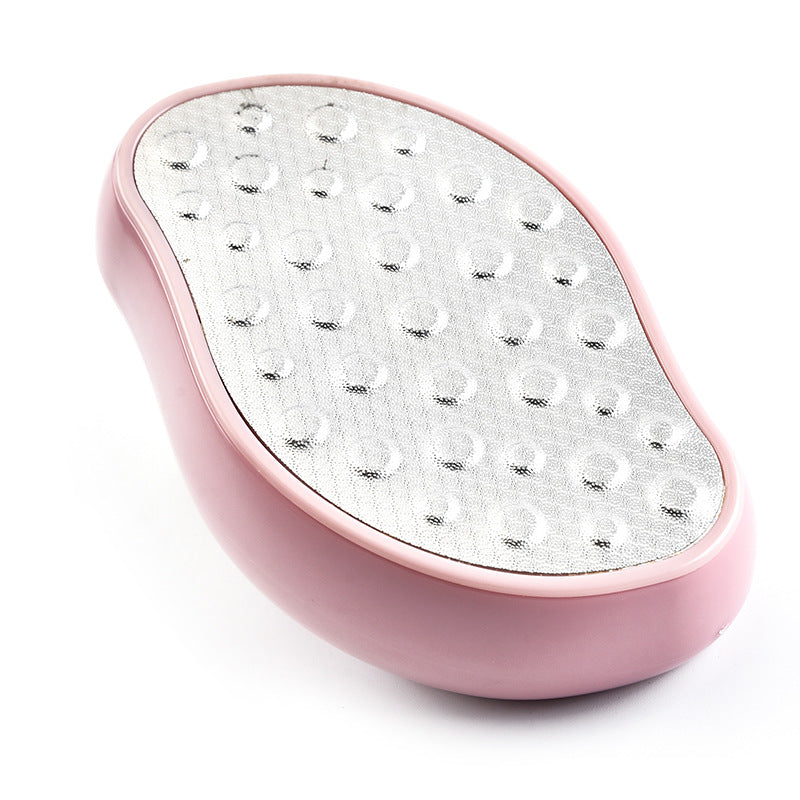 Manufacturer wholesale foot massage stone stainless steel foot grinder grinding stone to remove old firefly heels pedicure board multi-function 