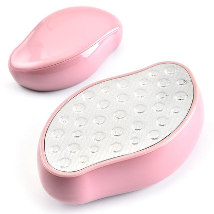 Manufacturer wholesale foot massage stone stainless steel foot grinder grinding stone to remove old firefly heels pedicure board multi-function 