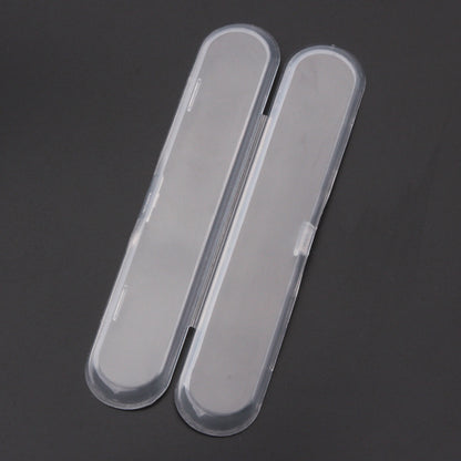 Factory direct selling acne needle plastic box transparent rectangular empty box acne needle packaging box PP plastic box 