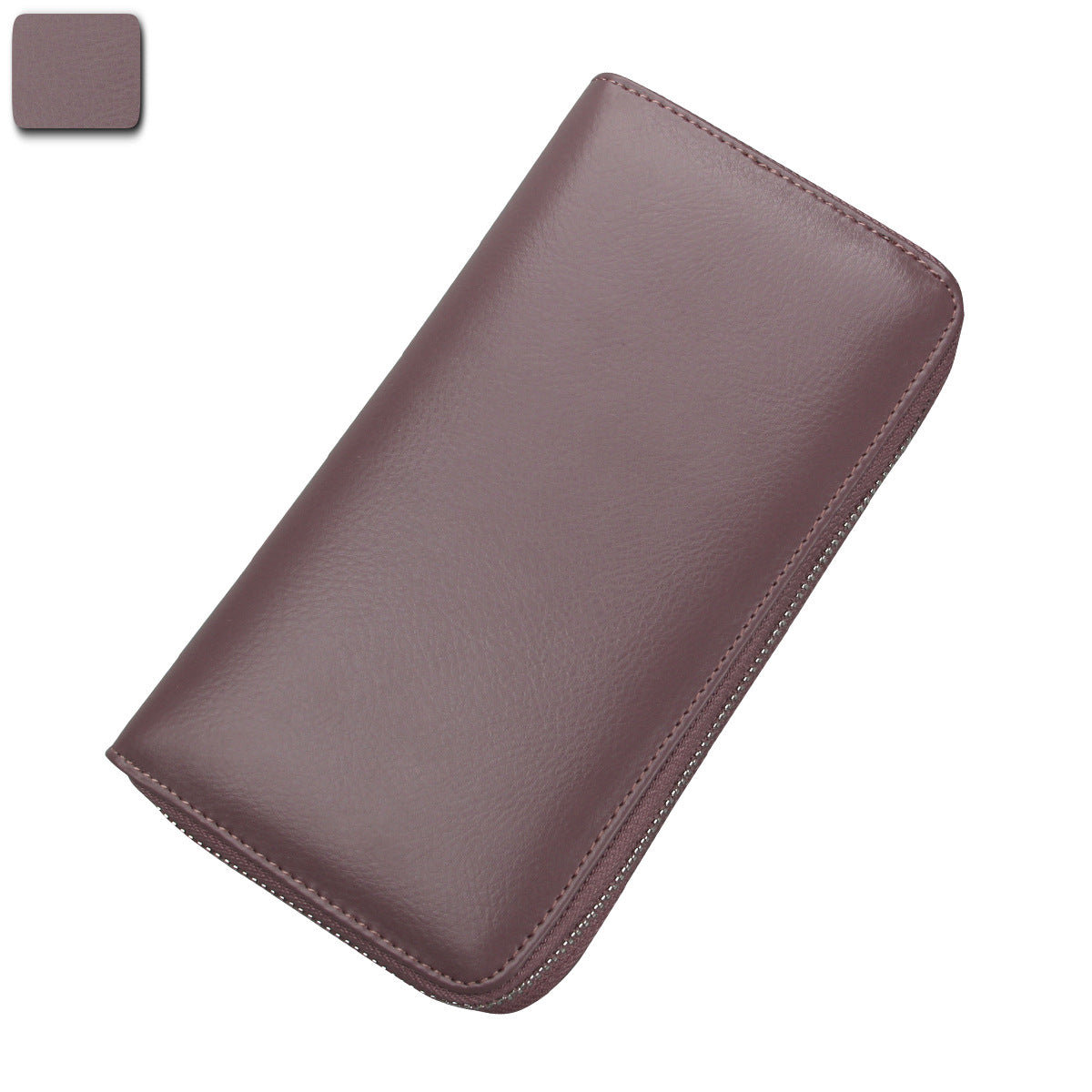 Organ long genuine pickup bag, passport bag, anti-RFID credit card bag, multifunctional men's and women's wallet, passport holder