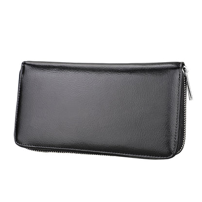 Organ long genuine pickup bag, passport bag, anti-RFID credit card bag, multifunctional men's and women's wallet, passport holder