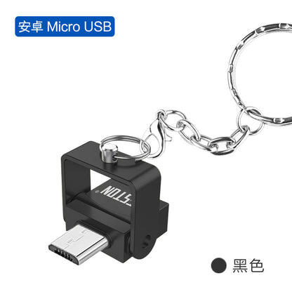 Baitong Type-C Android Micro USB မိုဘိုင်းလ်ဖုန်း တက်ဘလက် TF ကတ် SD ကတ် Mac Book လွှဲပြောင်း OTG ကတ်ဖတ်စက်