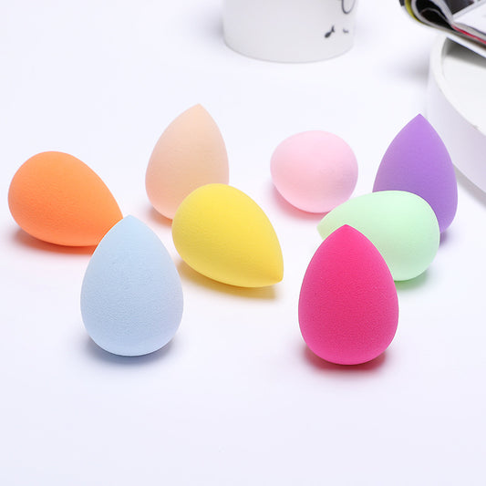 4*6 Premium A-grade non-latex powder puff, water drop gourd oblique cut powder puff, face wash puff, cotton pad, and makeup egg becomes larger when exposed to water 