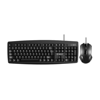 Jingsheng Little Sun T13 Mouse Keyboard Desktop Laptop တွင် Wired Mute Business Office Mouse Key Set