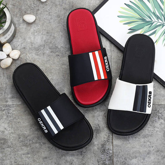 Slippers men's summer fashion outerwear 2023 new Korean version of the trendy all-match personality non-slip couple outdoor beach sandals and slippers 