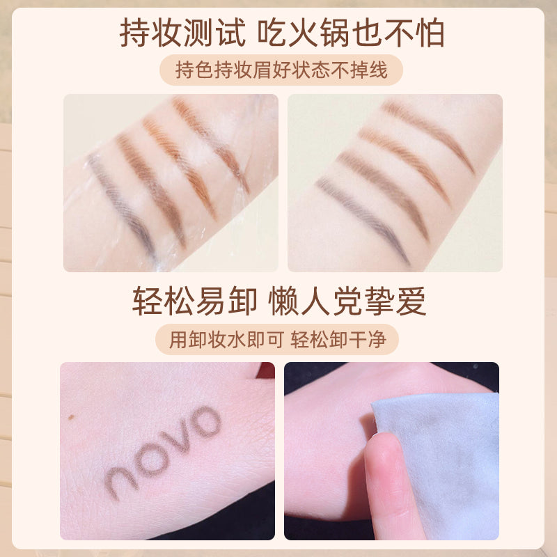 5627 လက်ရာမြောက်စွာ ခြယ်မှုန်းထားသော Ultra-Fine Mist Eyebrow Pencil