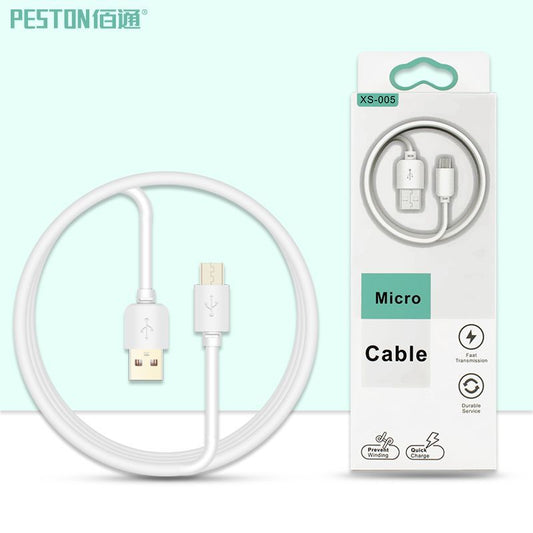 Baitong XS-005 အားသွင်းကြိုး iphone android type-c data cable usb ကြိုးအသစ် ရိုးရိုးလက်ကား