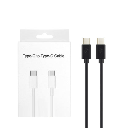 Charging cable double-headed Type-C to Type-c flash charging data cable male to male C-C5 core 3A line factory direct sales 