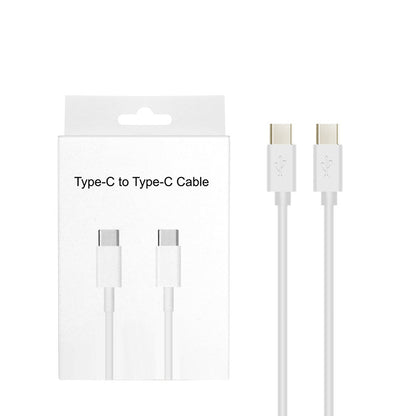 Charging cable double-headed Type-C to Type-c flash charging data cable male to male C-C5 core 3A line factory direct sales 