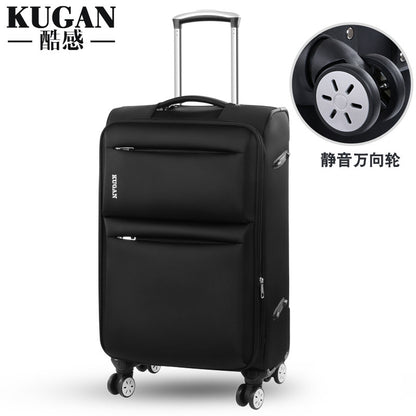 Business Oxford cloth suitcase, universal wheel suitcase, men's and women's suitcase, student trolley box, canvas password suitcase 