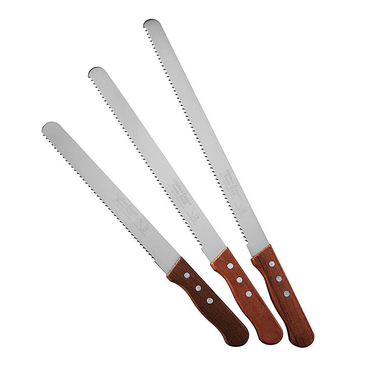 Bread knife serrated knife slicing knife fine-toothed cake knife pastry knife toast layered coarse-toothed toothless knife baking cutter 