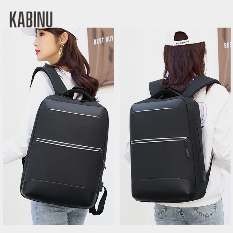 KABINU outdoor backpack men's computer travel waterproof USB charging school bag anti-theft Oxford cloth backpack 