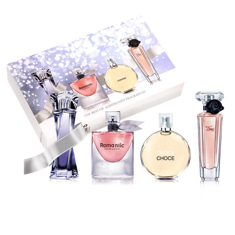 Perfume Women's Gift Box Set Long-lasting Fresh Floral and Fruity Fragrance Douyin Popular Cross-Border Wholesale Vietnamese Perfume for Women 