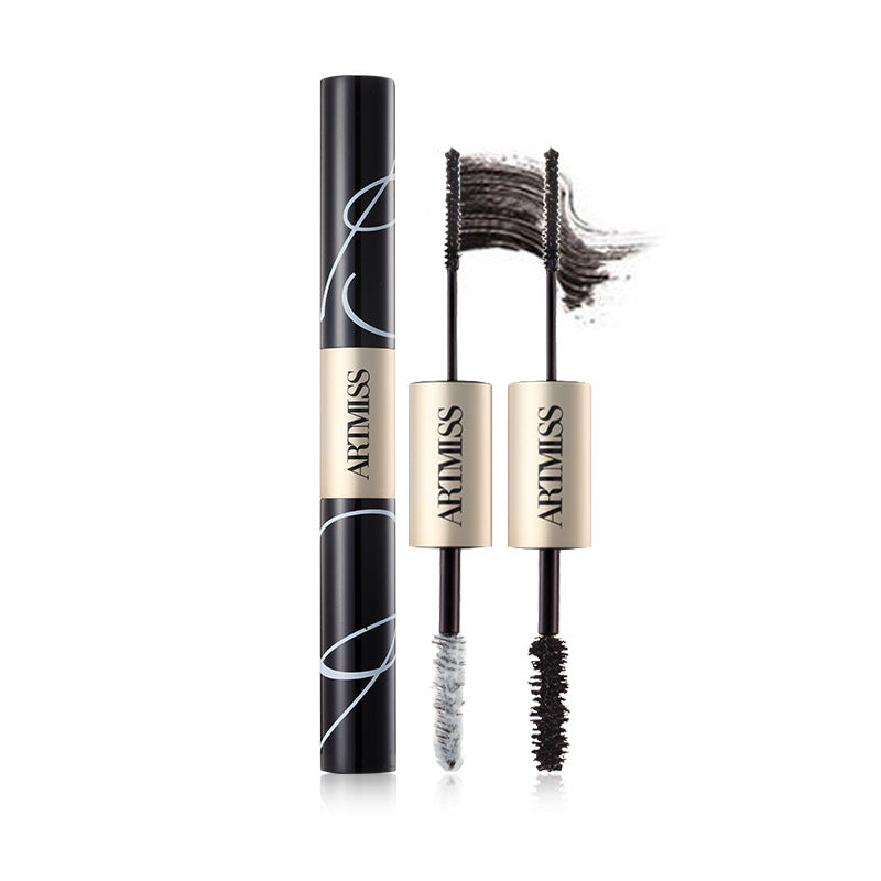 Weimeixiu light luxury eyelash double-headed mascara long, thick, curled and not easy to smudge domestic cosmetics mascara 