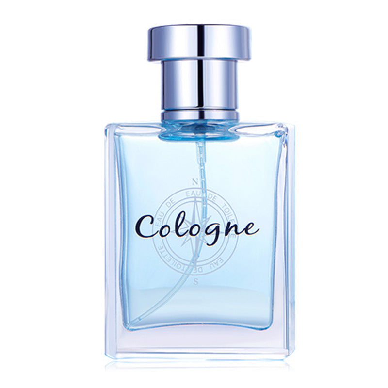 Lulanzi Azure Cologne Men's Perfume Long-lasting Light Fragrance Marine Fragrance Gentleman Woody Fragrance Internet Celebrity Popular Wholesale 