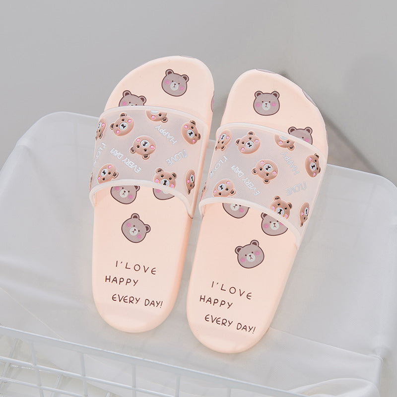 Strawberry slippers women's summer wear fashion ins tide non-slip net red 2022 new cute fruit sandals and slippers women's summer 