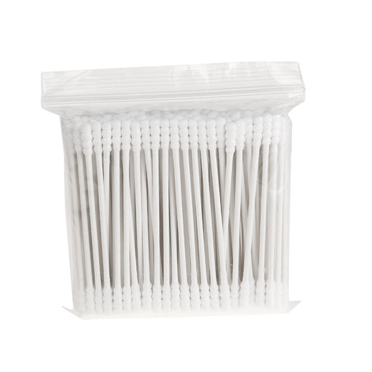 150 thin paper sticks with two ends spiral cotton swabs bathroom care nasal and ear cavity cleaning cotton swabs 