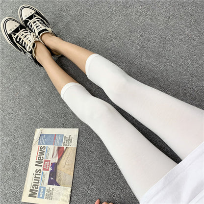 2022 spring and summer new products modal seven-point leggings women's pattern printing elastic outerwear tight leggings women