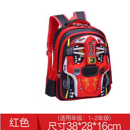 Factory price wholesale new children's schoolbags kindergarten elementary school students' schoolbags cartoon car boys' backpacks 