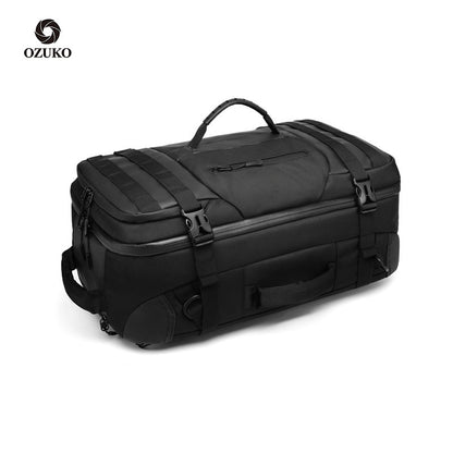 ozuko large capacity travel bag travel large backpack logo multifunctional outdoor backpack men's backpack 