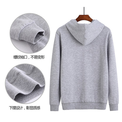 New 5XL to 7XL Special Offer Men's Winter Men's Sports Sweater Hooded Terry Personalized Print MQ000 