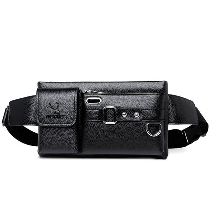 Men's bag wholesale men's sports waist bag multi-functional outdoor waist bag pu Messenger bag riding waist bag men