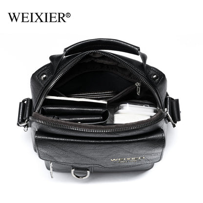 Messenger bag men's shoulder bag retro leather vertical portable business men's casual leather bag shoulder bag men's bag