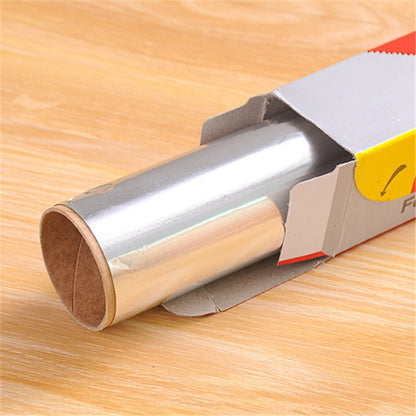 Tinfoil baking tools ဂျပန်အသားကင် ခဲမဖြူစက္ကူ အလူမီနီယံသတ္တုပြား မုန့်ဖုတ်စက္ကူ အသားကင်စက္ကူ သတ္တုပါးထုပ်ဖြန့်ချီရေး နှင့် လက်ကား