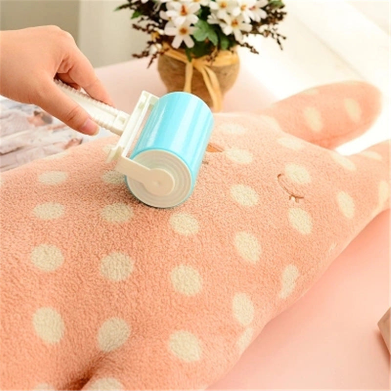 Medium washable roller lint sticker portable clothes lint duster carpet sheet lint suction stick 