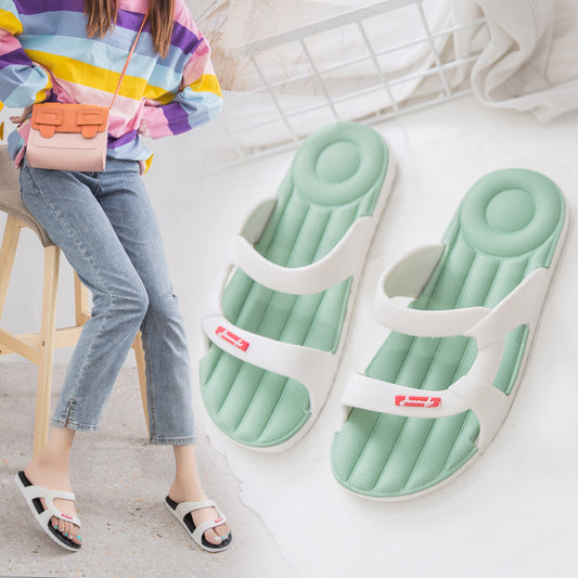 Slippers women's summer fashion outer wear Korean style personality outdoor trend 2022 new sandals ladies beach flip flops 