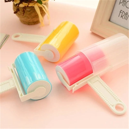 Medium washable roller lint sticker portable clothes lint duster carpet sheet lint suction stick 