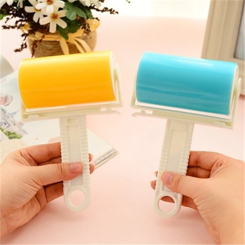 Medium washable roller lint sticker portable clothes lint duster carpet sheet lint suction stick 