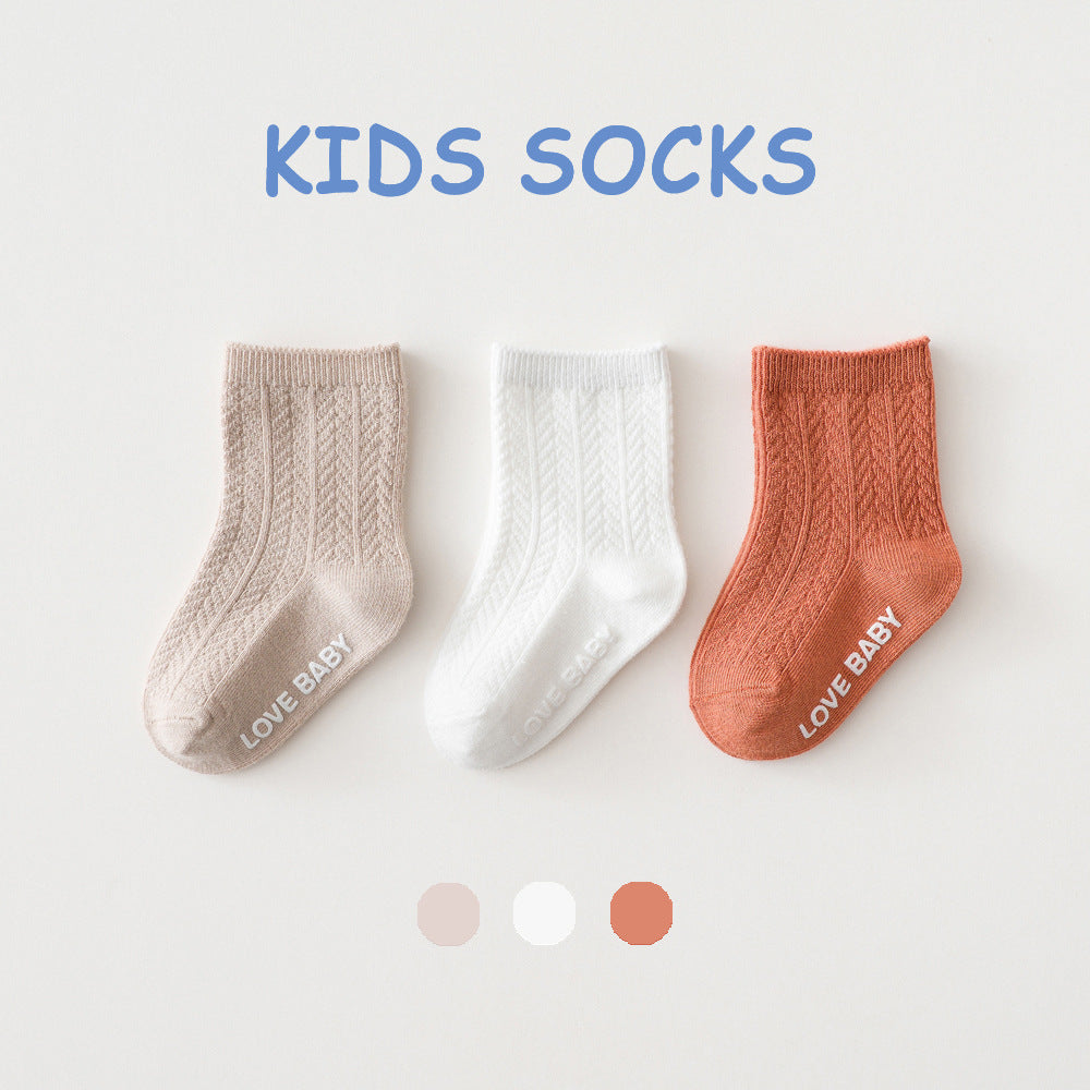 2023 Manufacturer Children's Socks Spring, Summer, Autumn and Winter Seasons Baby Socks Floor Socks Dispensing Playground Socks 