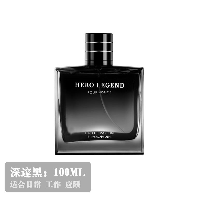 Perfume Men's New Gift Box Perfume Fresh Long-lasting Fragrance Light Fragrance Floral Genuine Cologne Wholesale 