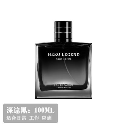 Perfume Men's New Gift Box Perfume Fresh Long-lasting Fragrance Light Fragrance Floral Genuine Cologne Wholesale 