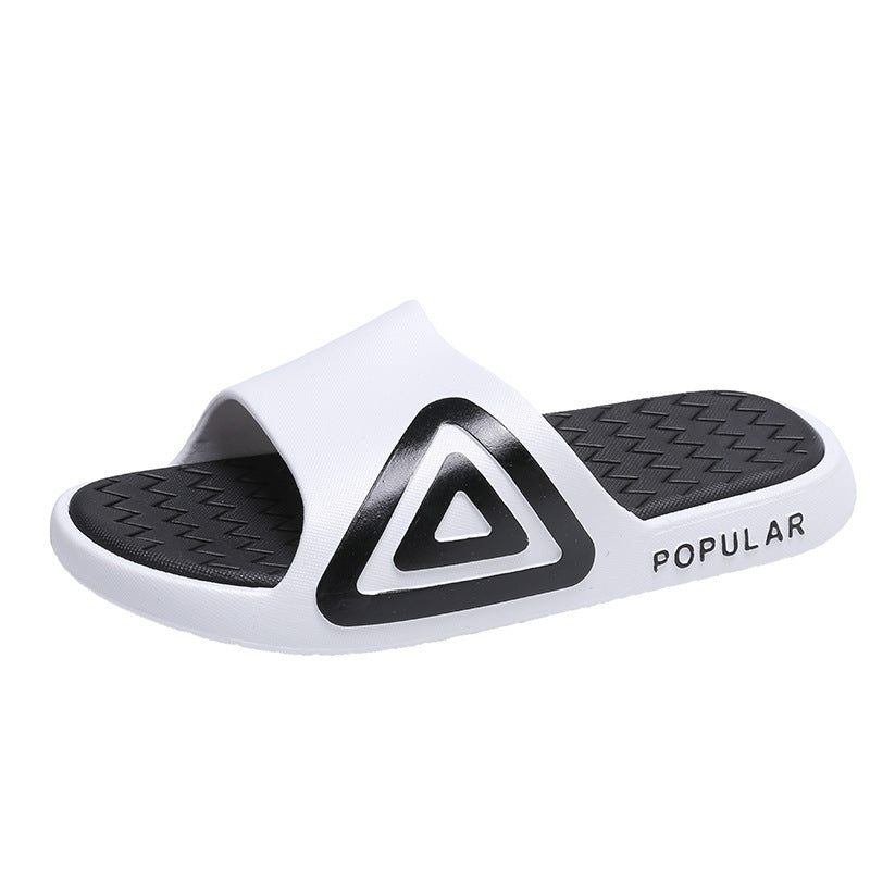 2023 new slippers men's outerwear summer trend ins men's Korean version casual household non-slip soft bottom flip flops 