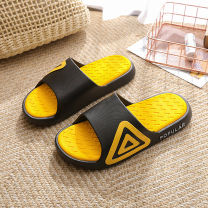 2023 new slippers men's outerwear summer trend ins men's Korean version casual household non-slip soft bottom flip flops 