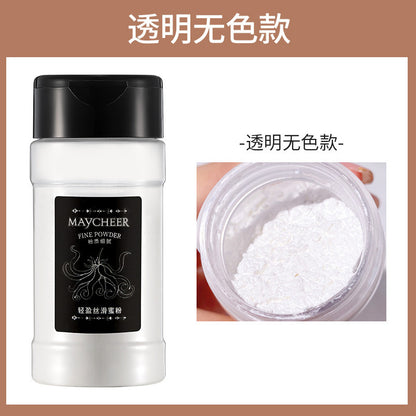 အင်တာနက် ကျော်ကြားသူများ၏ ပုံစံတူ black pepper loose powder setting powder ကြာရှည်ခံမိတ်ကပ် setting concealer သည် ရေစိုခံပြီး ချွေးဒဏ်ခံနိုင်သော clear natural honey powder 55g 