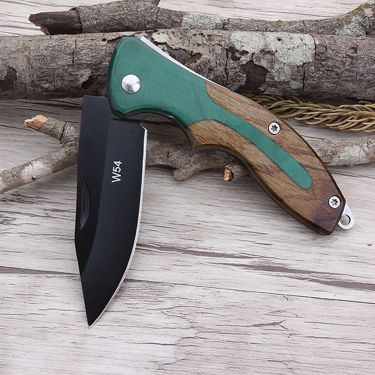 New product in stock folding knife, outdoor multi-functional knife, outdoor survival folding knife, fruit knife 