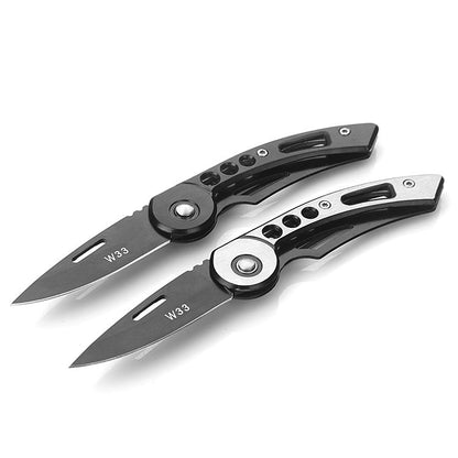 Stainless steel fruit knife outdoor knife folding knife multifunctional camping folding knife portable mini small sharp boutique 