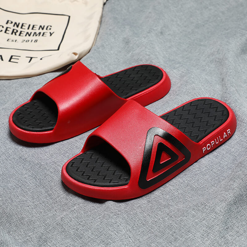 2022 new slippers women's outerwear summer trend men's Korean casual couple non-slip soft bottom flip flops in stock 