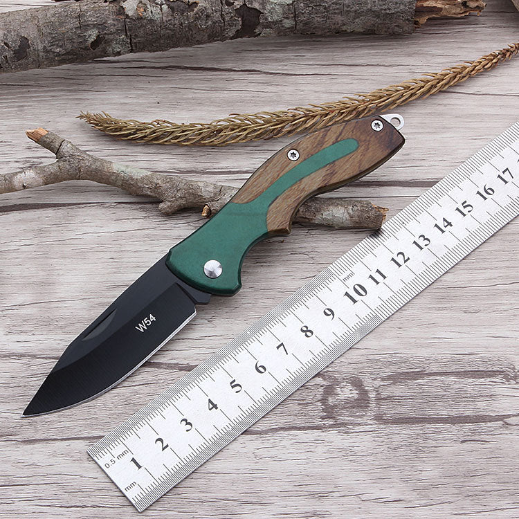 New product in stock folding knife, outdoor multi-functional knife, outdoor survival folding knife, fruit knife 