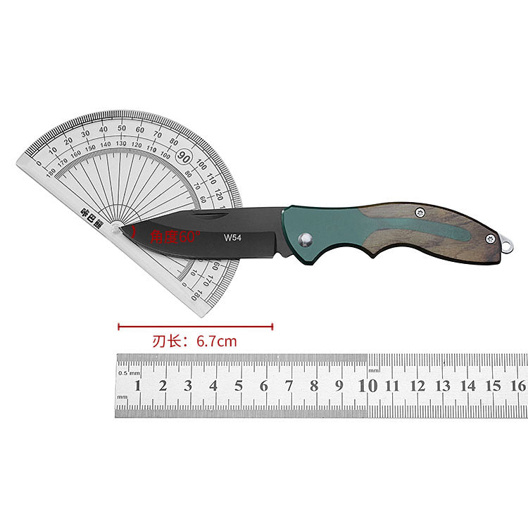 New product in stock folding knife, outdoor multi-functional knife, outdoor survival folding knife, fruit knife 