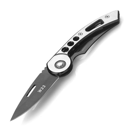 Stainless steel fruit knife outdoor knife folding knife multifunctional camping folding knife portable mini small sharp boutique 