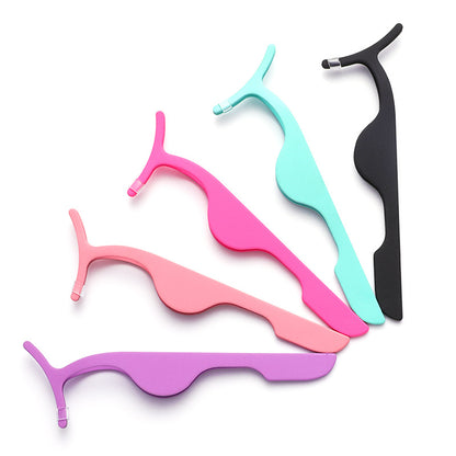 ထုတ်လုပ်သူ လက်ကား magnet eyelash curler eyelash curler eyebrow curler tweezer assistant false eyelash tool set