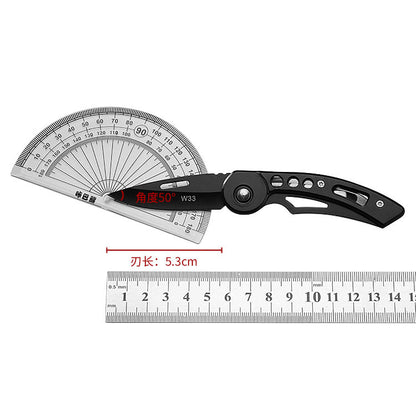 Stainless steel fruit knife outdoor knife folding knife multifunctional camping folding knife portable mini small sharp boutique 