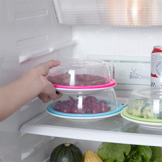 Silicone kitchen stackable bowl lid, fresh-keeping lid, sealed lid, microwave heating oil-proof lid, refrigerator food lid 