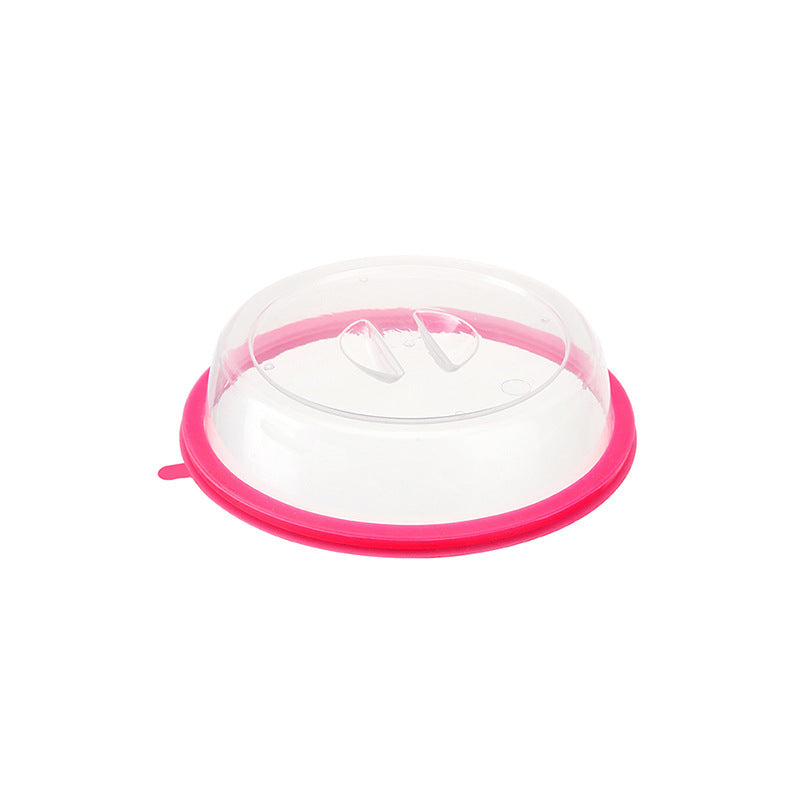 Silicone kitchen stackable bowl lid, fresh-keeping lid, sealed lid, microwave heating oil-proof lid, refrigerator food lid 