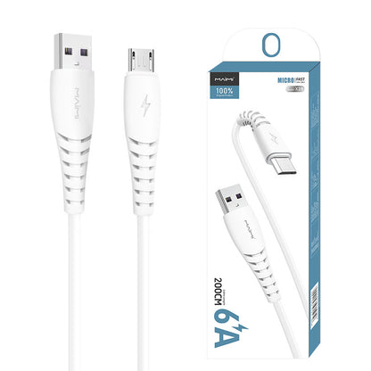 Maimi X29x39 Data Cable Resistant Elbow Suitable for iPhone Fast Charge USB Android Data Cable Wholesale 