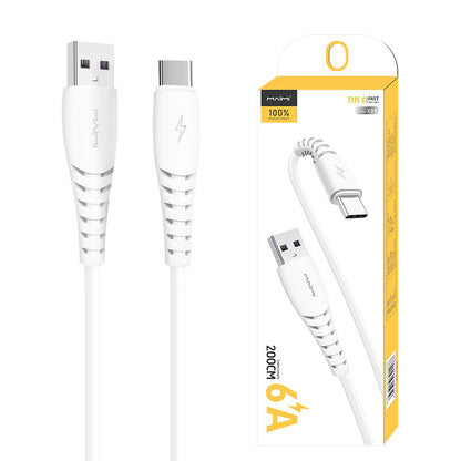 Maimi X29x39 Data Cable Resistant Elbow Suitable for iPhone Fast Charge USB Android Data Cable Wholesale 